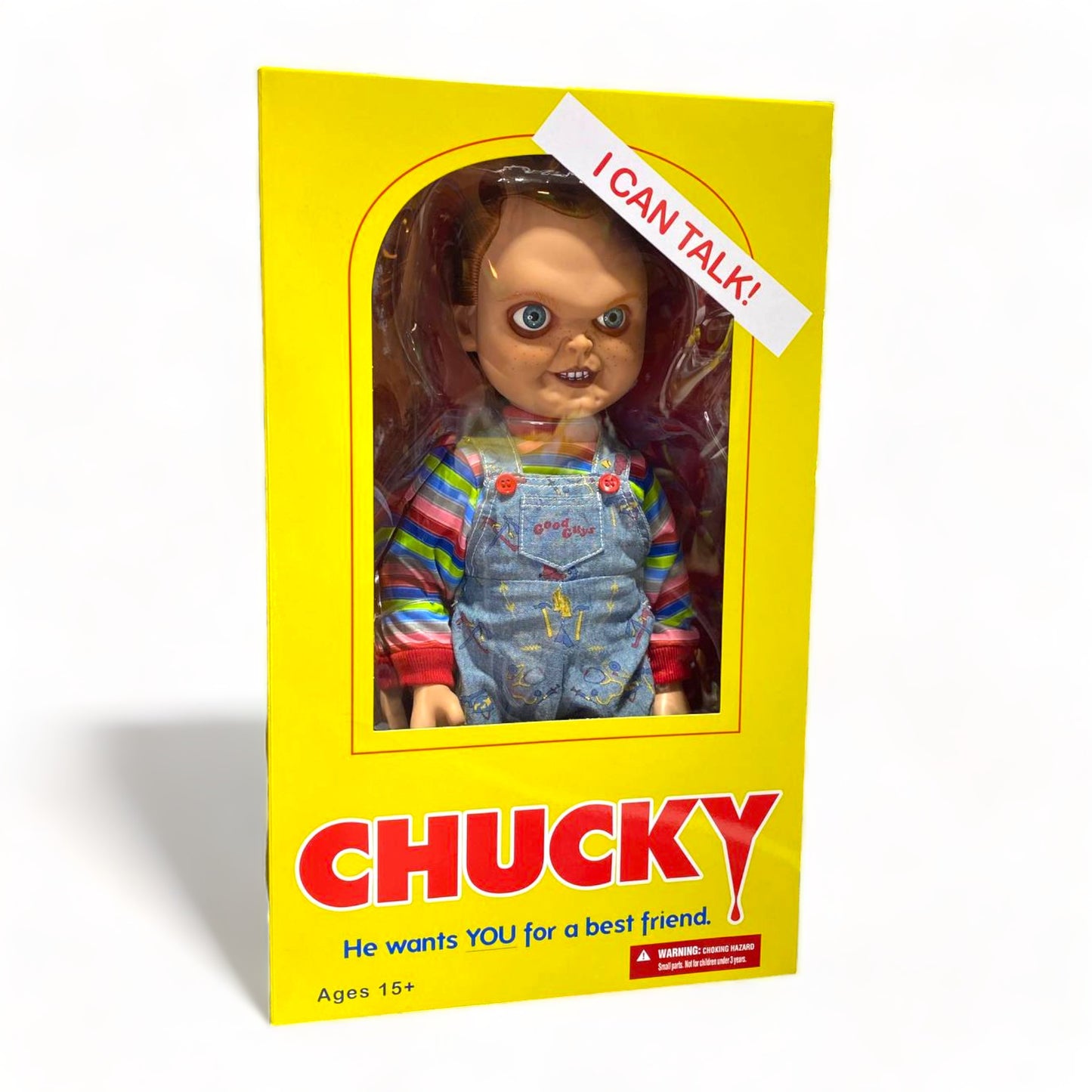 Mezco Toyz Chucky Mega Scale Figure 39cm Height, 19cm Width|Sold in Dturman.com Dubai UAE.