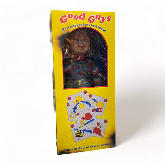 NECA Chucky 1:1 Life-Size Replica - High 80cm, Width 32cm|Sold in Dturman.com Dubai UAE.
