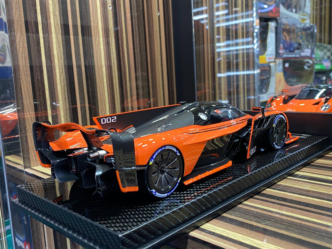 VIP Models Aston Martin Valkyrie AMR Pro - 1/18 Resin Model, Orange, Limited Edition 66|Sold in Dturman.com Dubai UAE.