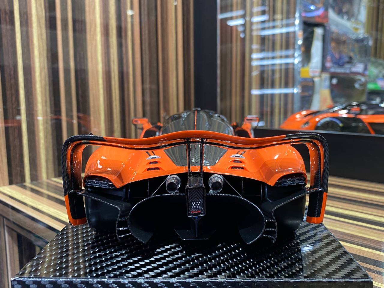 VIP Models Aston Martin Valkyrie AMR Pro - 1/18 Resin Model, Orange, Limited Edition 66|Sold in Dturman.com Dubai UAE.