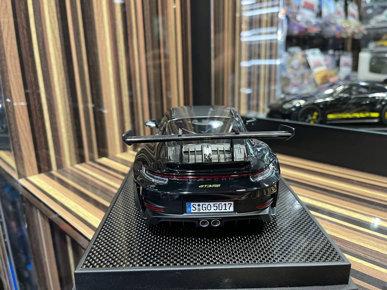 Timothy & Pierre Porsche GT3 RS 911 (992.1) - 1/18 Resin Model, Black