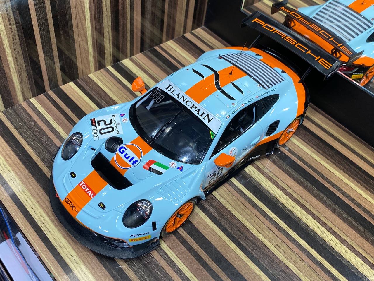 1/12 Resin Model Porsche 917 LH #17 - Gulf Livery by CMR