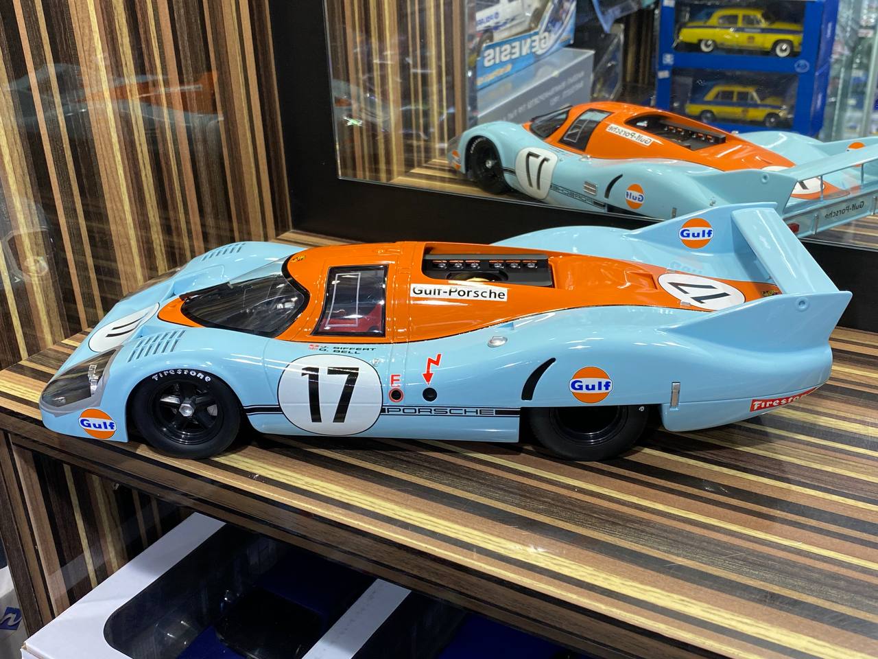 1/12 Resin Model Porsche 917 LH #17 - Gulf Livery by CMR