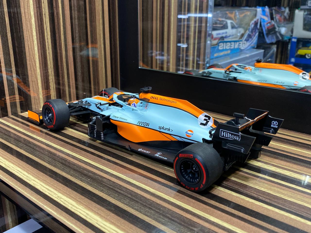 1/18 Diecast - Minichamps McLaren F1 Team MCL35M Daniel Ricciardo (MONACO GP 2021)