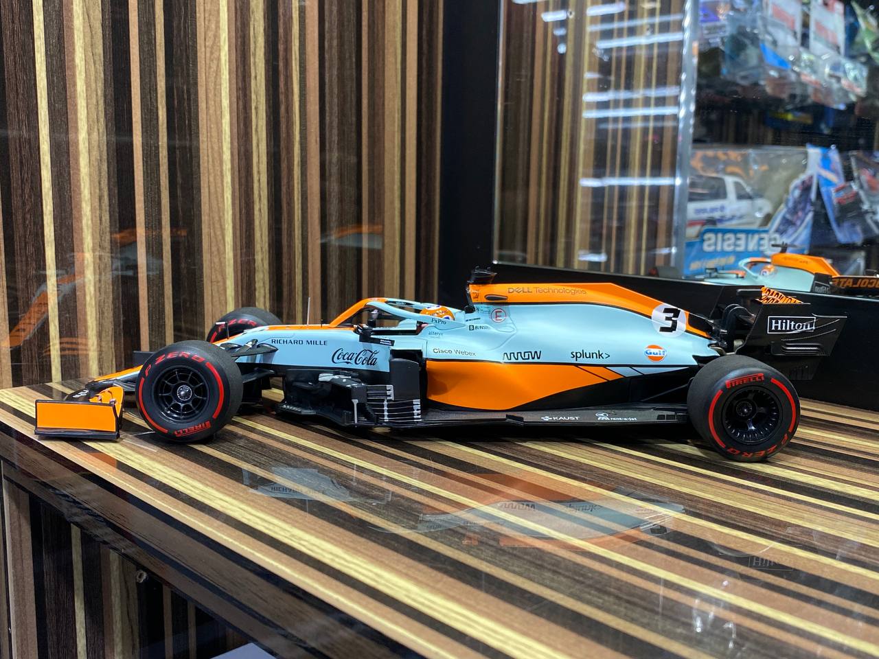 1/18 Diecast - Minichamps McLaren F1 Team MCL35M Daniel Ricciardo (MONACO GP 2021)
