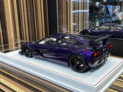 Davis & Giovanni McLaren F1 LM-Specification - 1/18 Resin Model- Viola Hong Kong / Black Rim