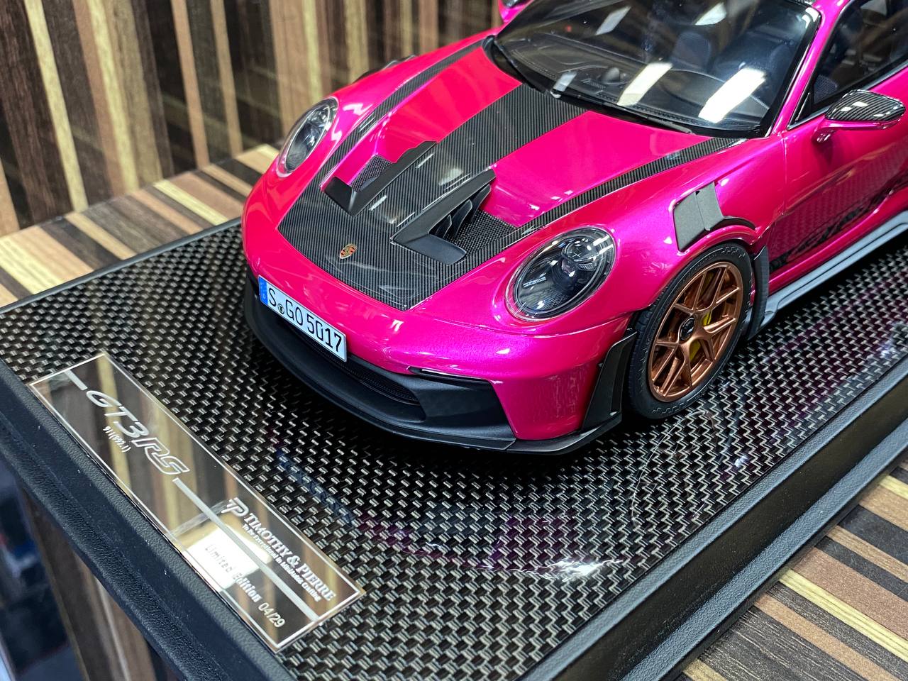 Timothy & Pierre Porsche 911 GT3 RS (992.1)  Limited Edition [1/18, Resin,Ruby star]