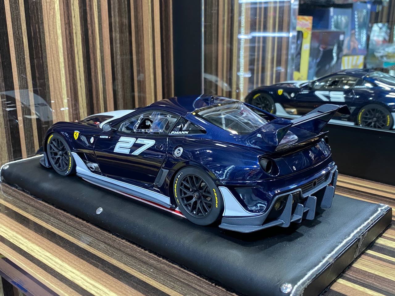 Ferrari 599xx #27 by MR Collection [ 1/18, Blue, Resin]