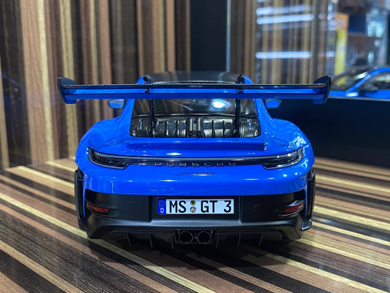 Porsche 911 GT3 RS 2022 by Norev [1/18 Diecast Shark Blue]