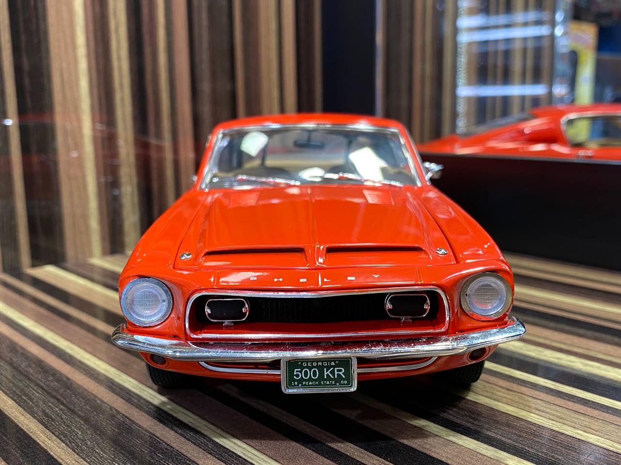 ACME Ford Shelby GT500 KR 1968 - 1/18 Diecast, Orange - Paint Rashes P ...
