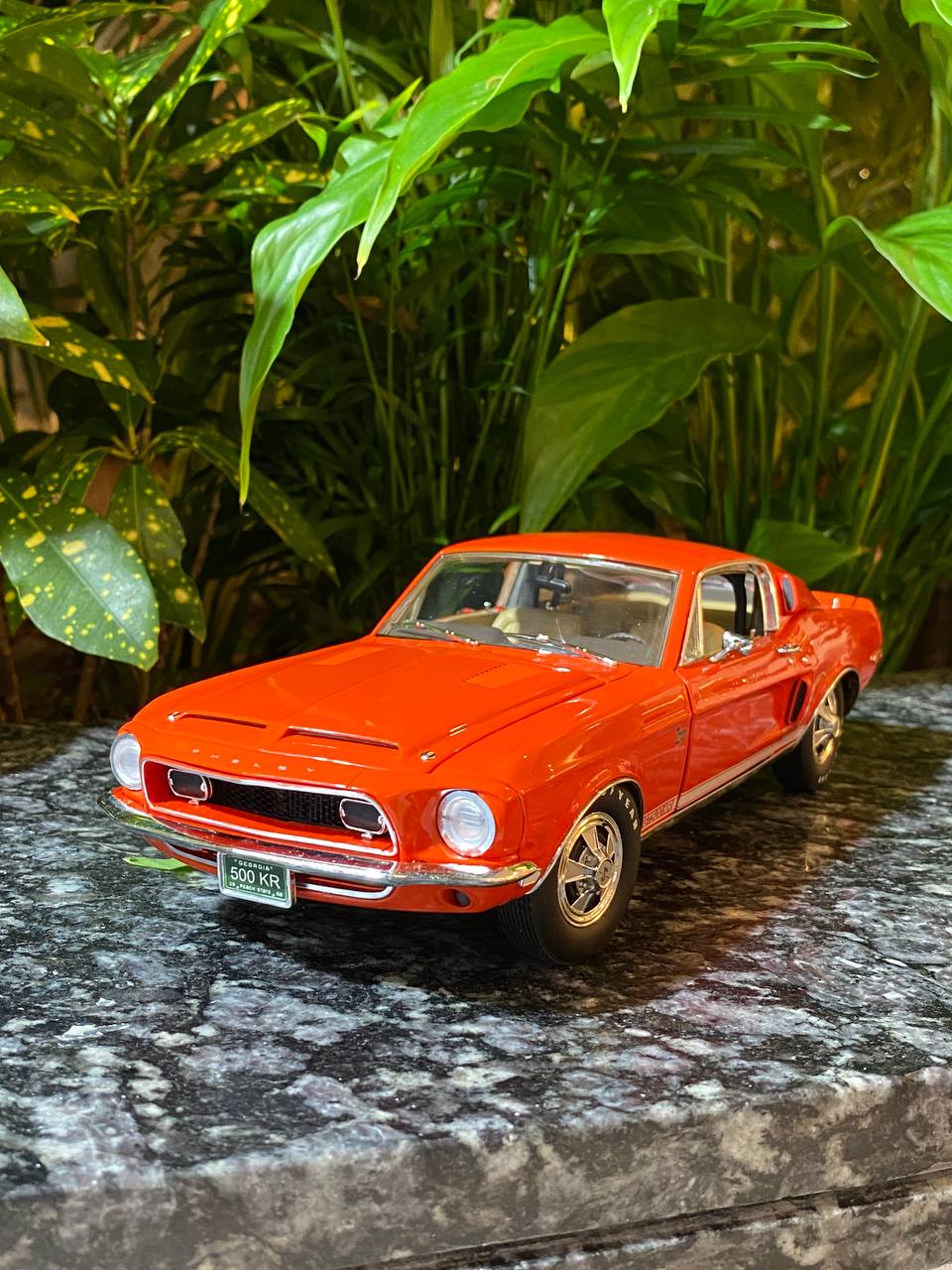 ACME Ford Shelby GT500 KR 1968 - 1/18 Diecast, Orange - Paint Rashes P ...