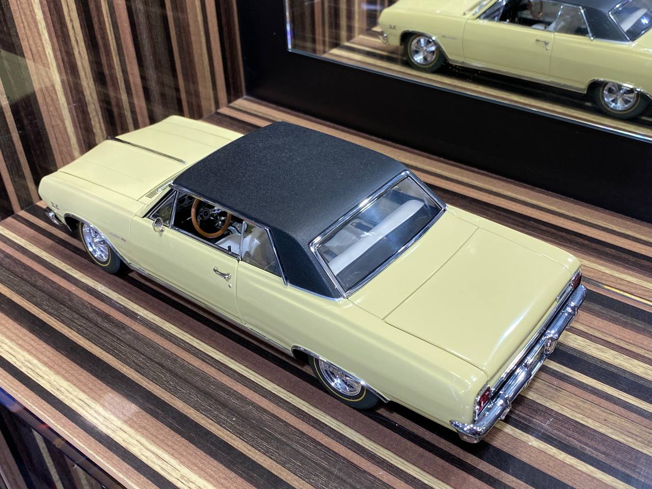 ExactDetail Replicas Chevrolet Z16 Malibu SS 396 Turbo Jet 1965 - 1/18 Diecast, Crocus Yellow