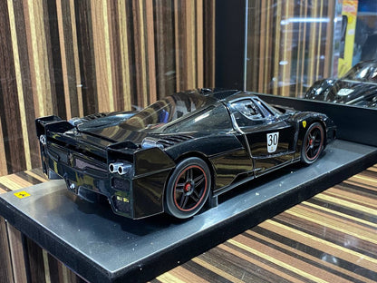 Hot Wheels Elite Ferrari FXX - 1/18 Diecast, Black (Limited Edition)