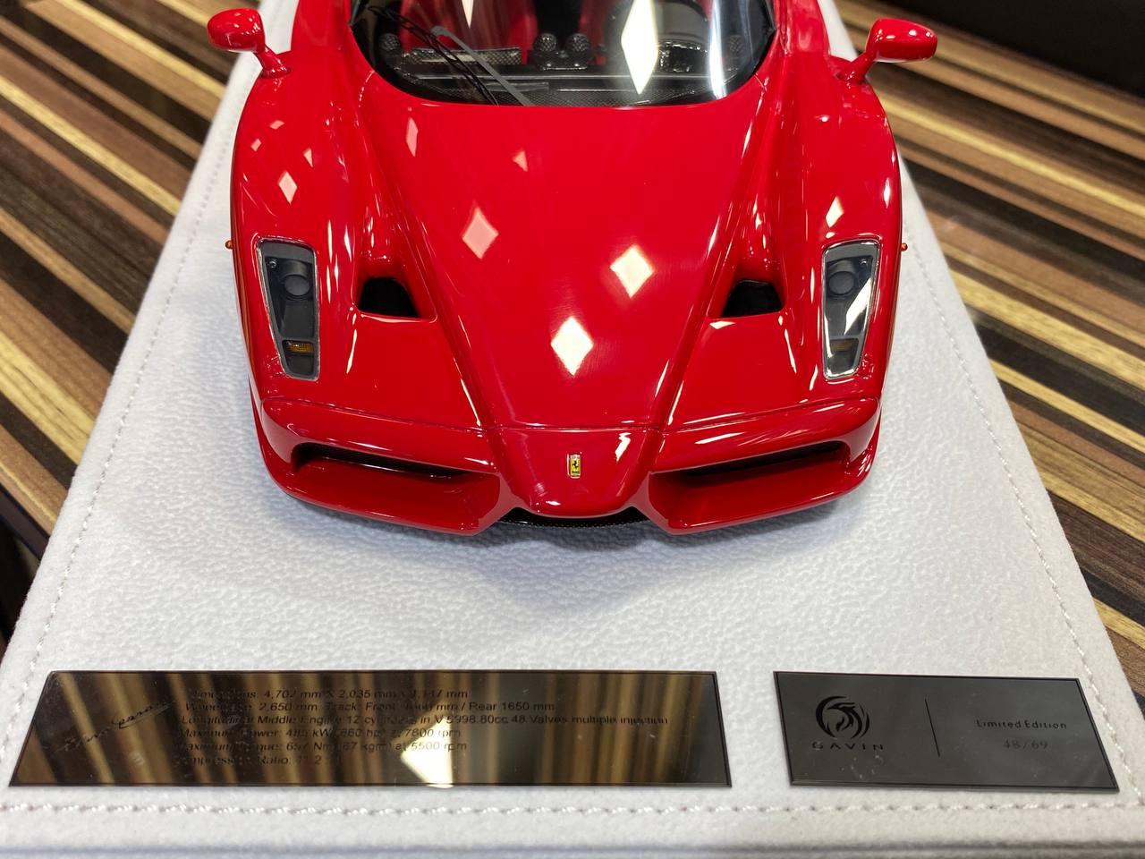 Gavin Ferrari Enzo Limited Edtion [ 1/18 resin Red ]
