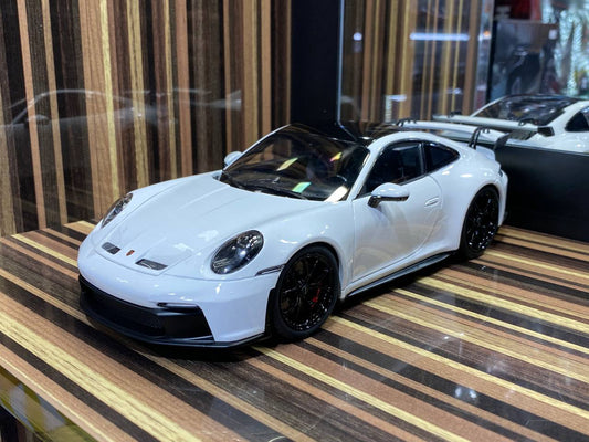 Porsche 911 GT3  2021 by Norev [1/18 Metal Diecast White ]