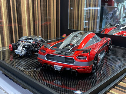 1/18 General Models Resin Model - Koenigsegg Agera RS with Engine [1/18 Red]