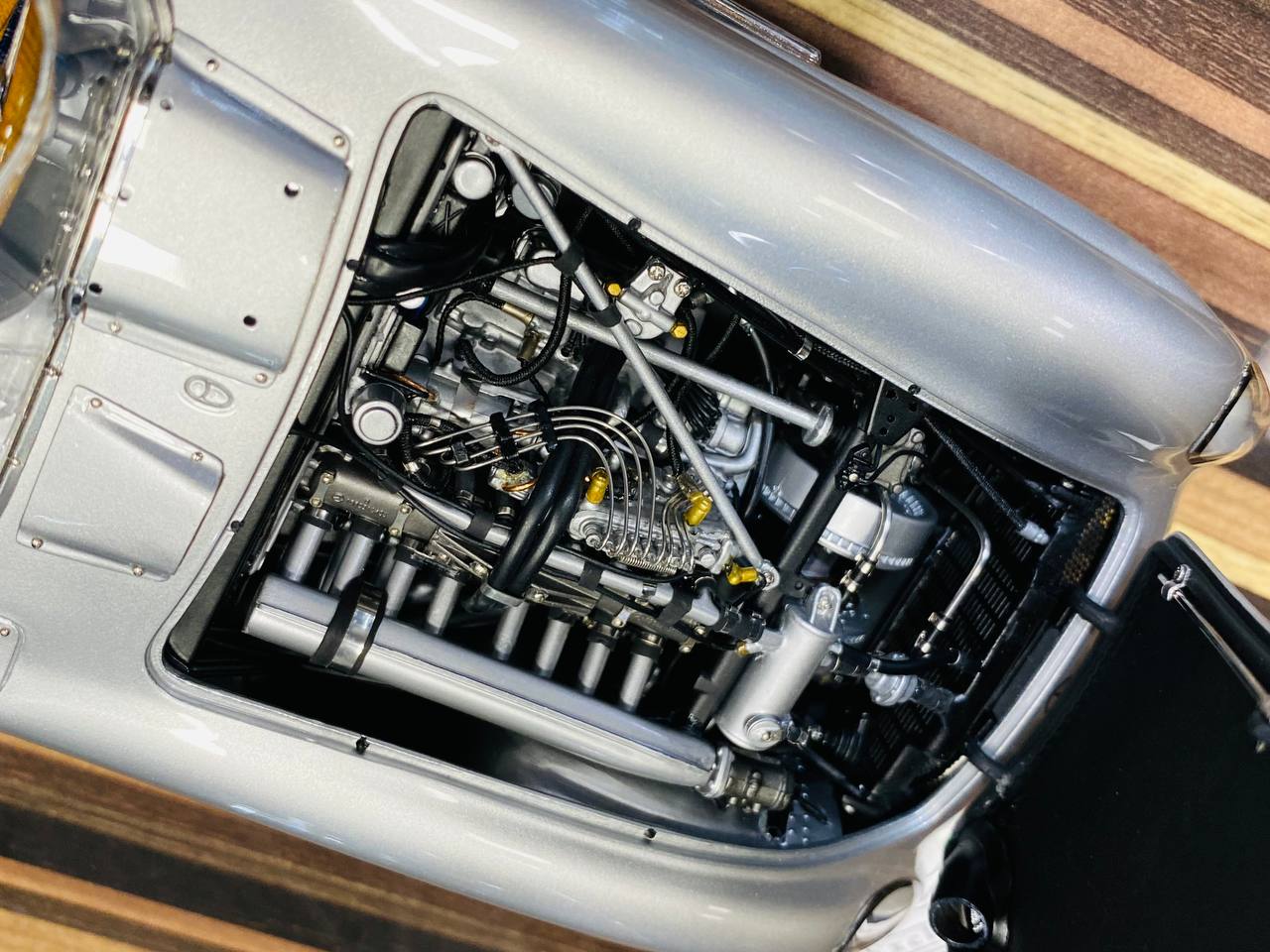 CMC MERCEDES-BENZ 300 SLR Mille Miglia, 1955 Hans Herrmann Start No. #704