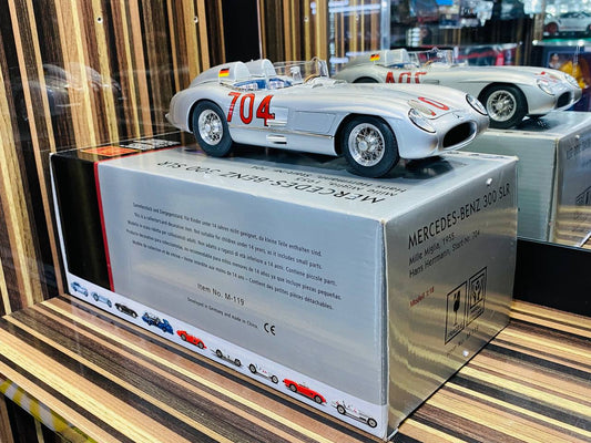 CMC MERCEDES-BENZ 300 SLR Mille Miglia, 1955 Hans Herrmann Start No. #704