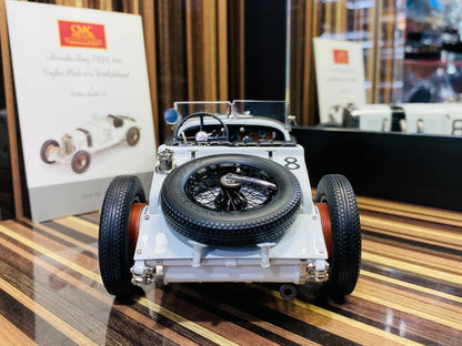 CMC Mercedes-Benz SSKL 1931 Großer Preis von Deutschland [1/18 Diecast White]