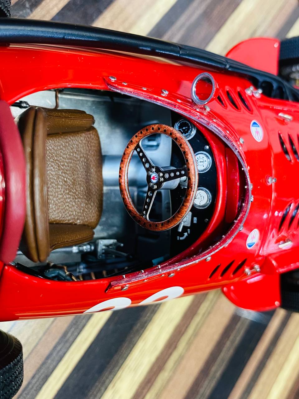 CMC Maserati 250 F GP Monaco, 1957 Sieger J.M Fangio, Start