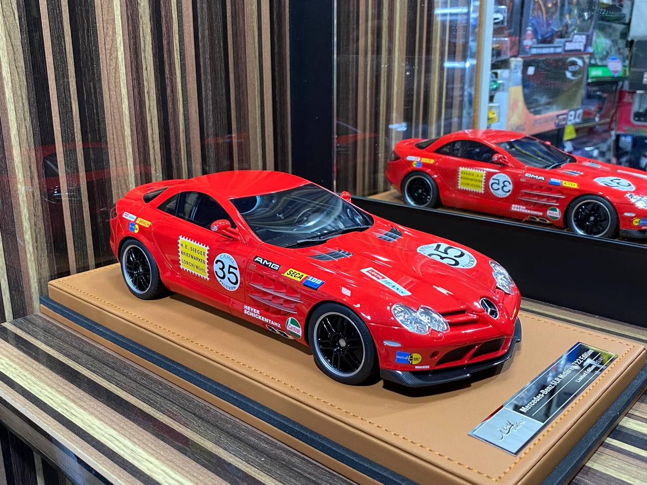 1/18 Resin IVY Models Mercedes-Benz SLR McLaren 722 - Red Pig|Sold in Dturman.com Dubai UAE.