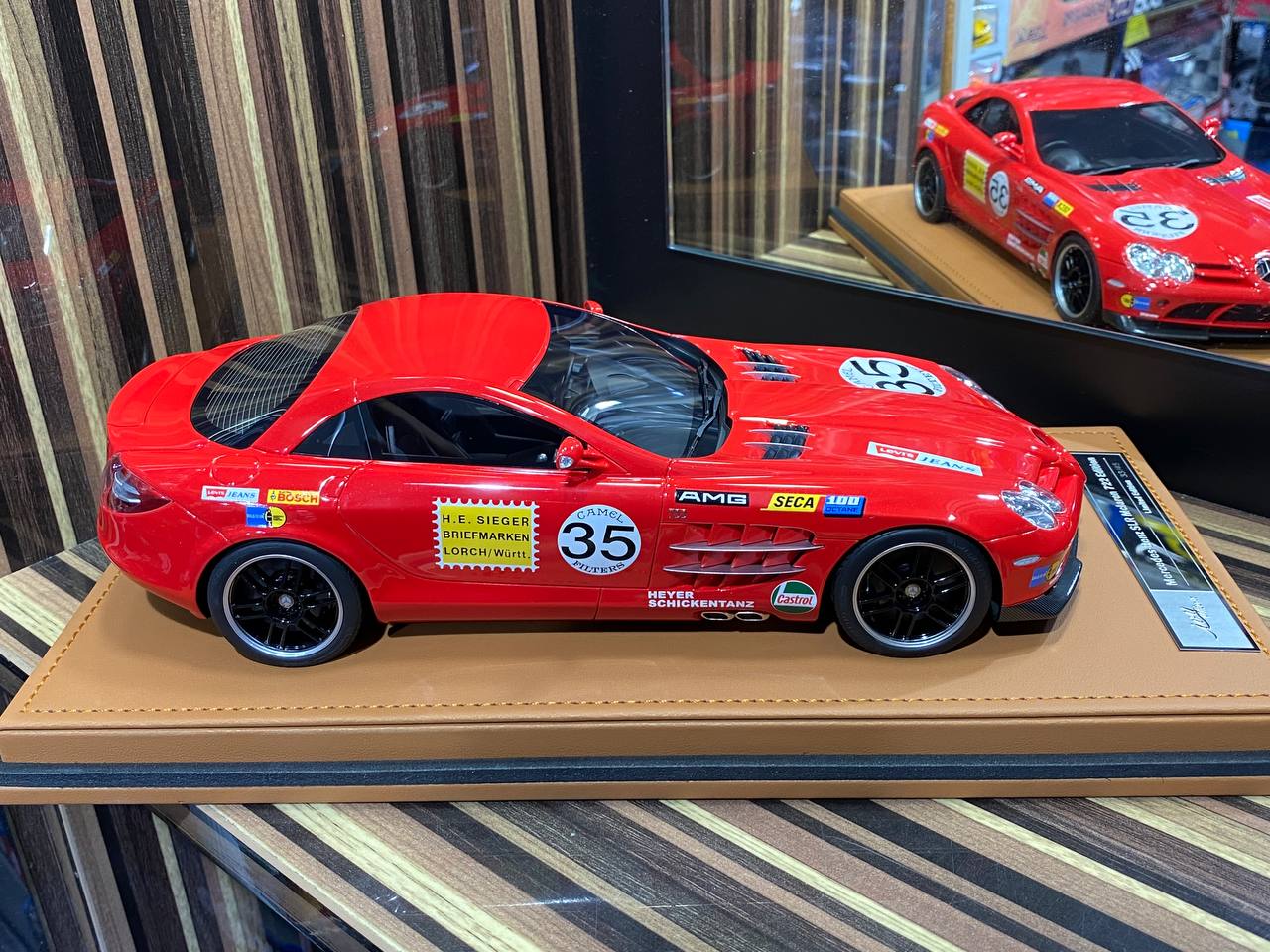 1/18 Resin IVY Models Mercedes-Benz SLR McLaren 722 - Red Pig|Sold in Dturman.com Dubai UAE.