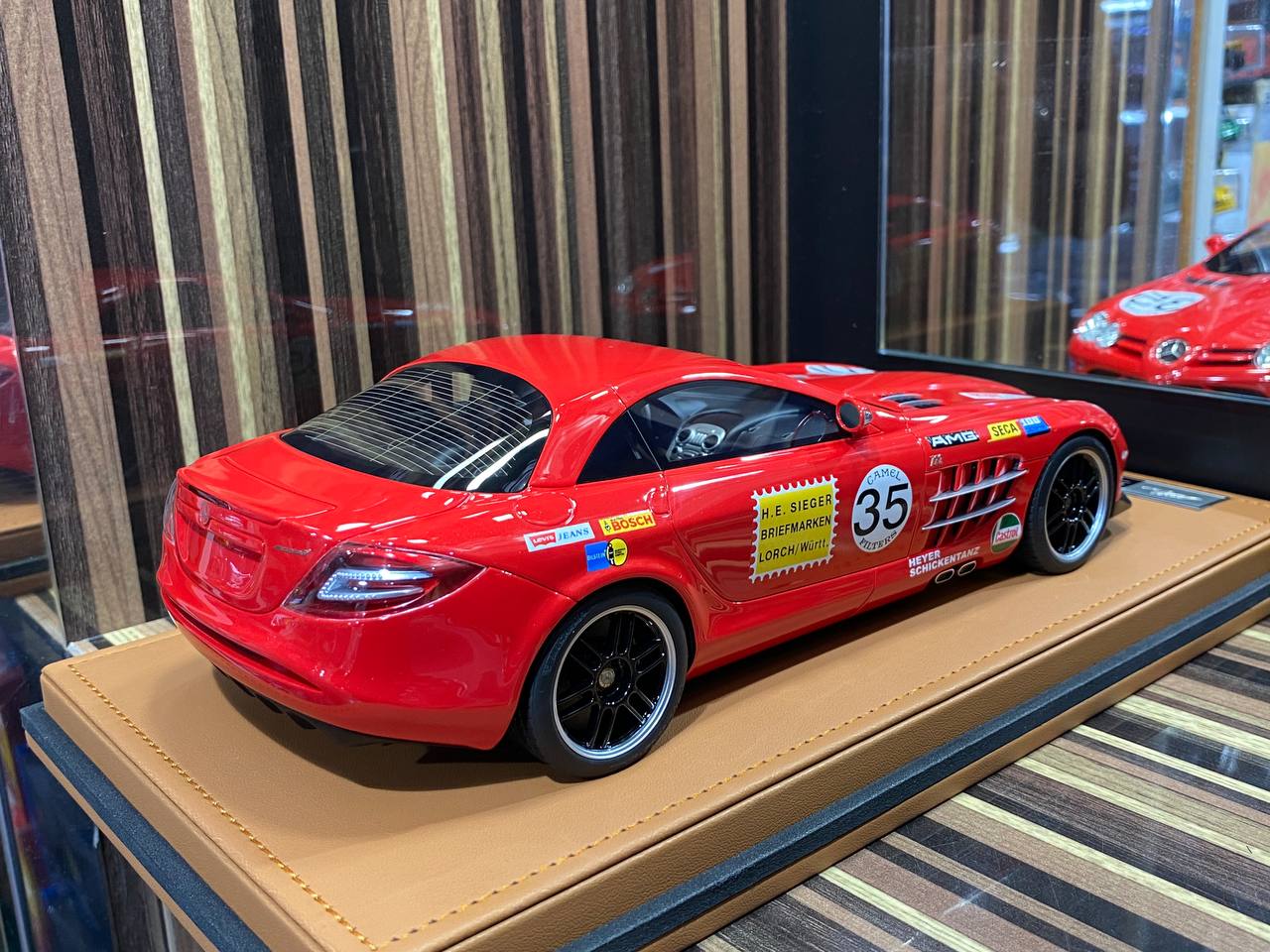 1/18 Resin IVY Models Mercedes-Benz SLR McLaren 722 - Red Pig|Sold in Dturman.com Dubai UAE.