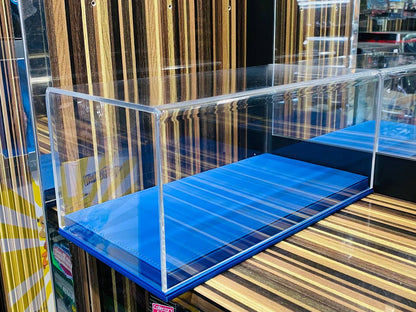 Acrylic Display Case - Blue| Perfect Size for Your Collectibles!