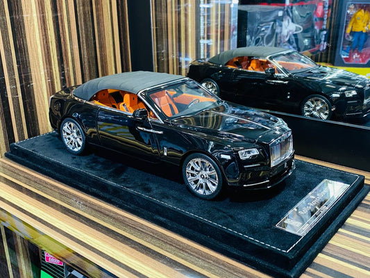 1/18 HH Rolls Royce Dawn Resin Model - Diamond Black | Limited Edition