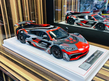 Exclusive IVY Models Mercedes Benz AMG ONE [Resin  Red/Black Blocky | Limited Edition]