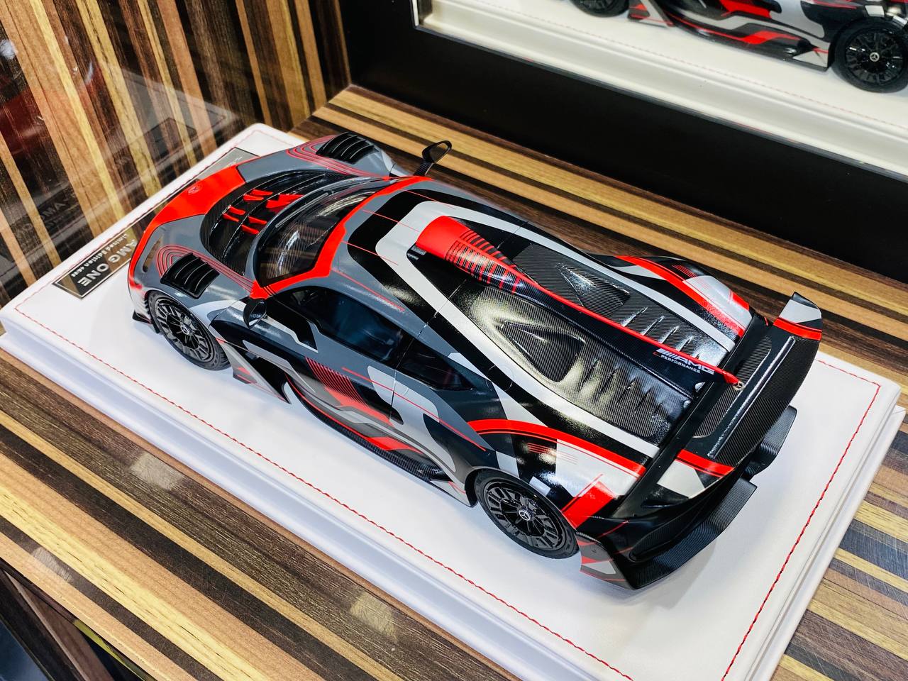 Exclusive IVY Models Mercedes Benz AMG ONE [Resin  Red/Black Blocky | Limited Edition]