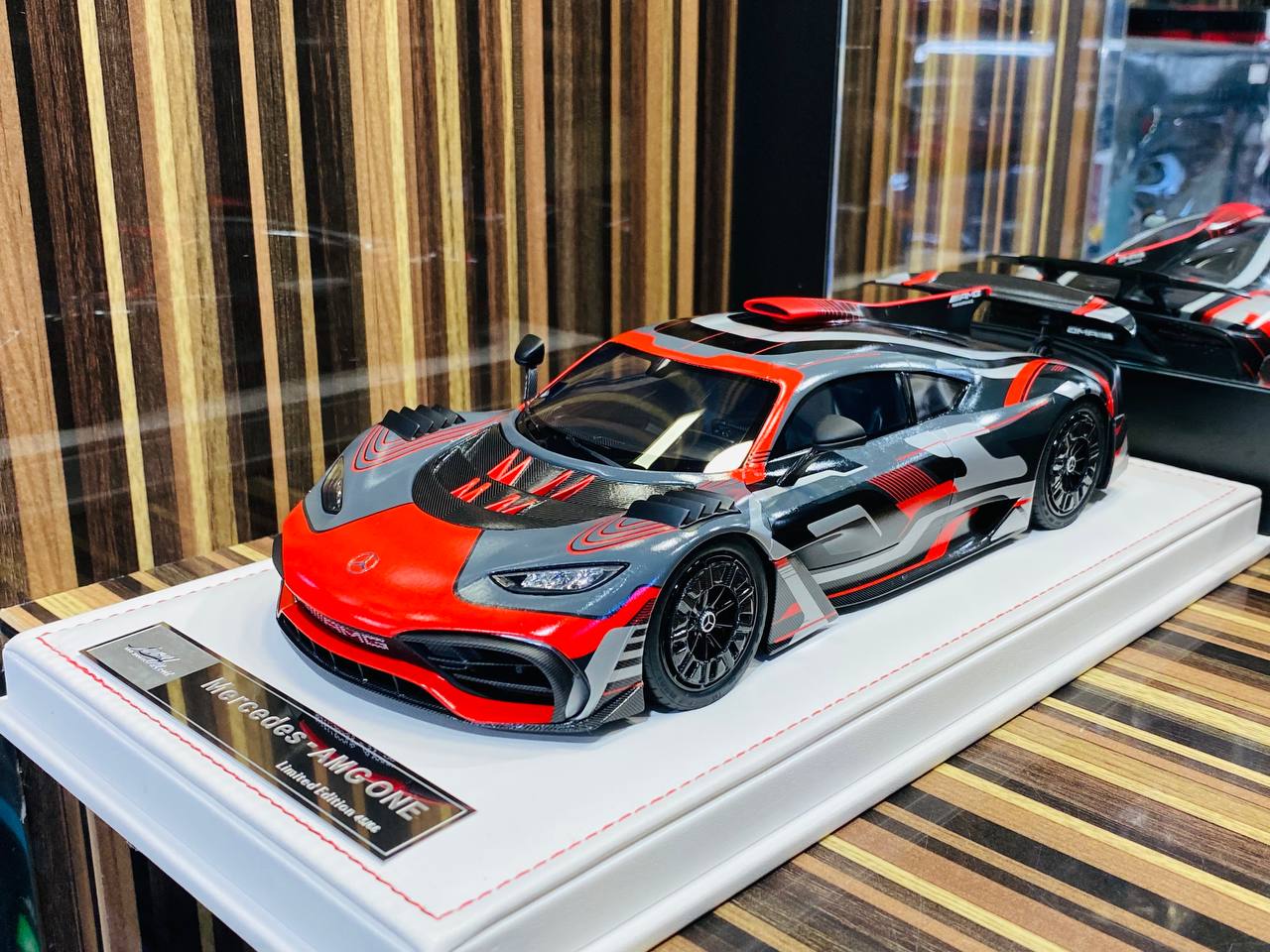 Exclusive IVY Models Mercedes Benz AMG ONE [Resin  Red/Black Blocky | Limited Edition]