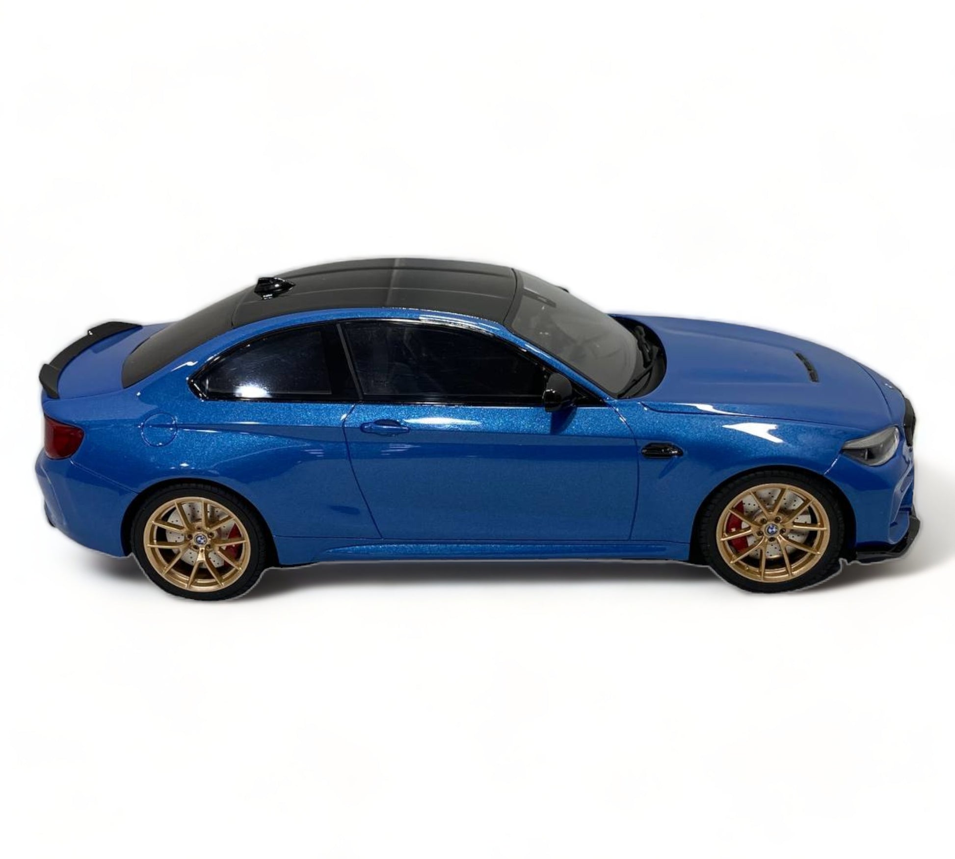 GT Spirit BMW M2 CS (F87) - 1/18 Resin Model, Striking Blue|Sold in Dturman.com Dubai UAE.