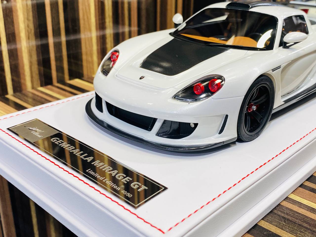 Exclusive IVY Models Gemballa MIRAGE GT [Resin | Pearl White