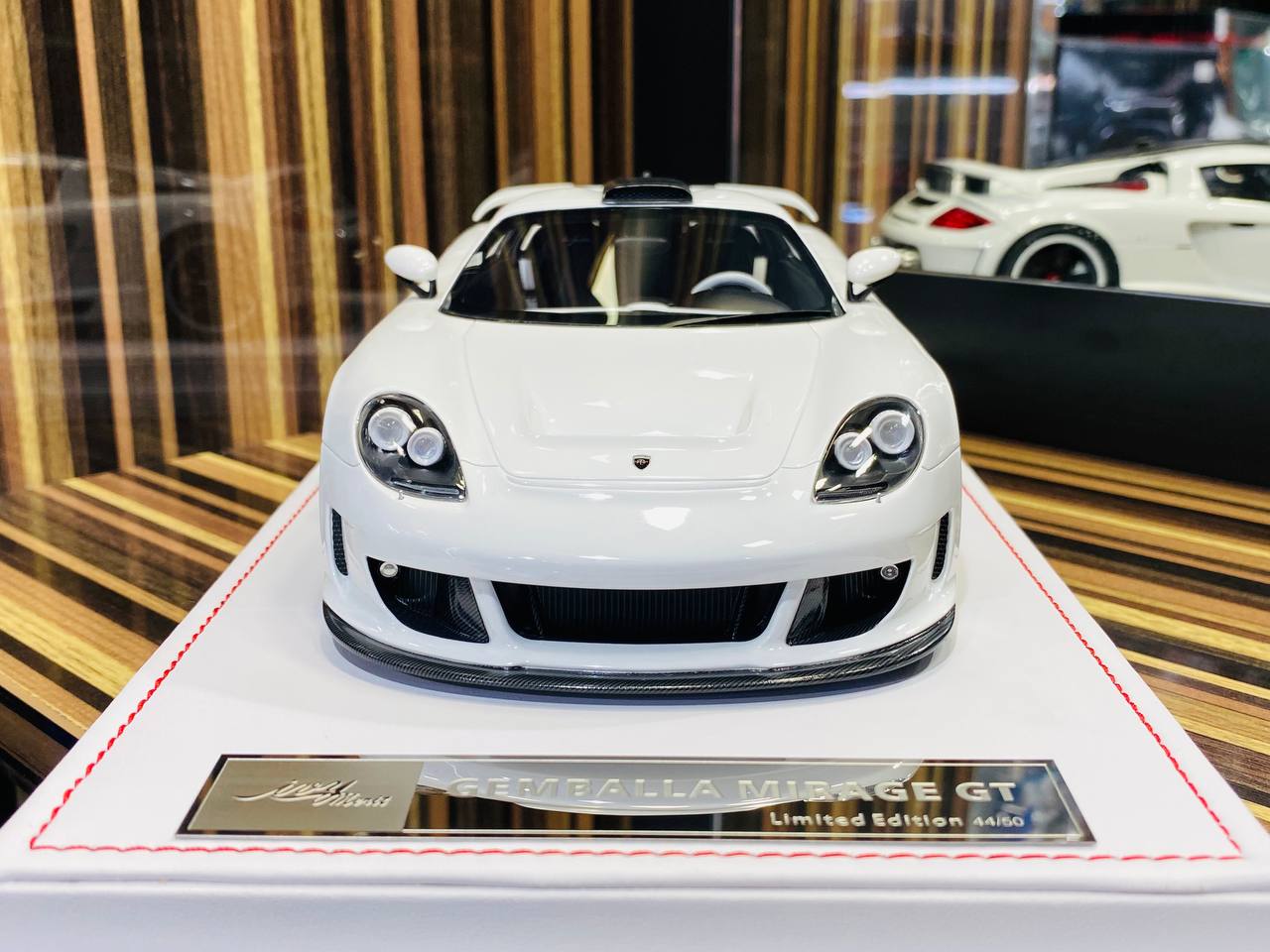 1/18 Exclusive IVY Models Gemballa MIRAGE GT Resin Model - Grand Prix White | Limited Edition!