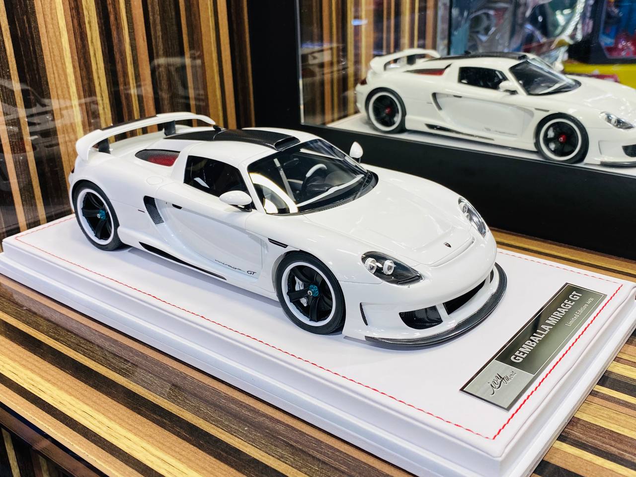 1/18 Exclusive IVY Models Gemballa MIRAGE GT Resin Model - Grand Prix White | Limited Edition!