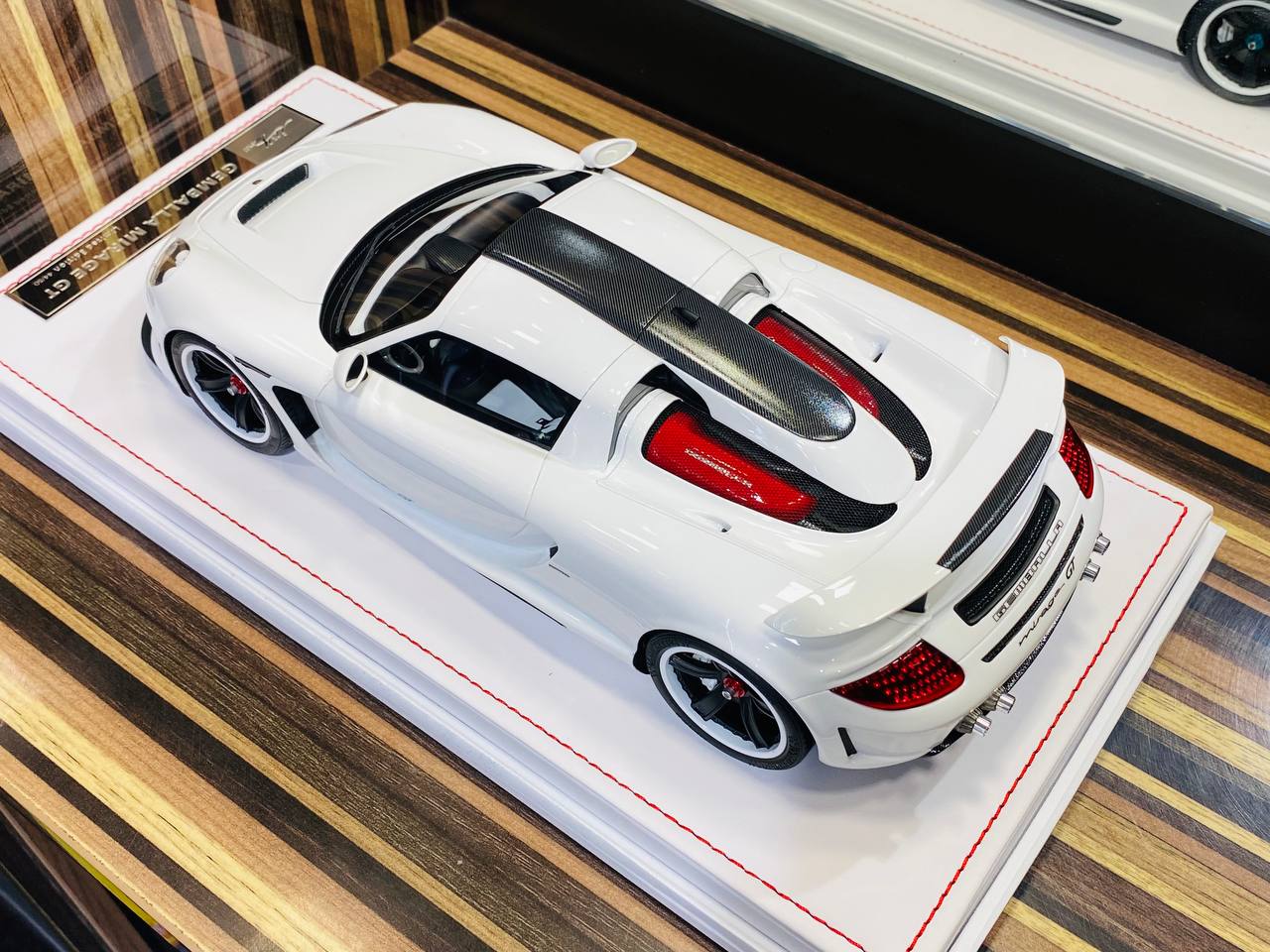 1/18 Exclusive IVY Models Gemballa MIRAGE GT Resin Model - Grand Prix White | Limited Edition!