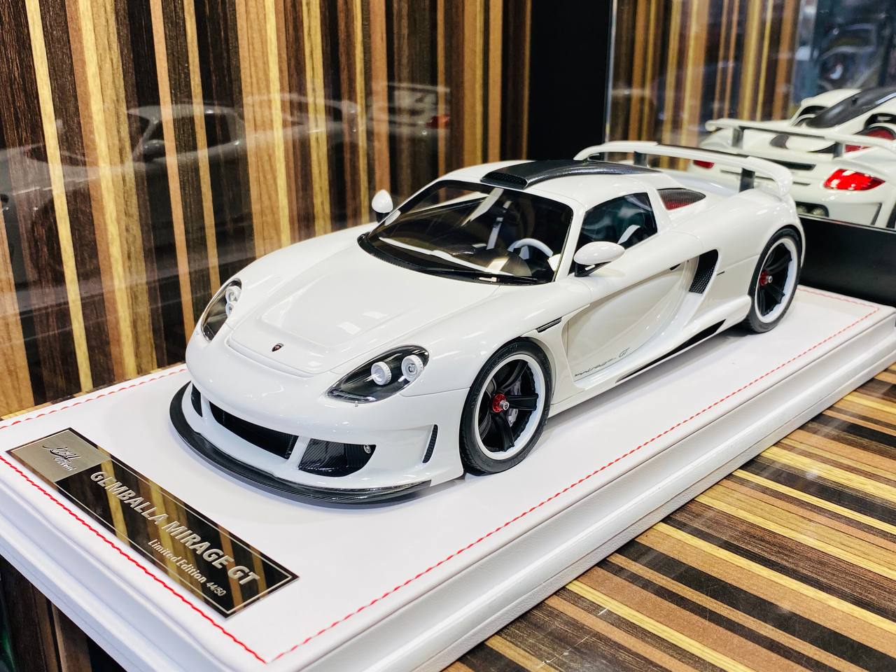 1/18 Exclusive IVY Models Gemballa MIRAGE GT Resin Model - Grand Prix White | Limited Edition!