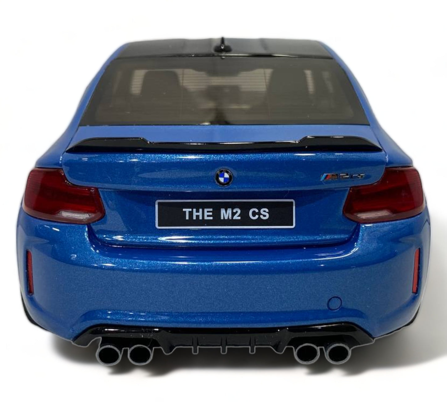 GT Spirit BMW M2 CS (F87) - 1/18 Resin Model, Striking Blue|Sold in Dturman.com Dubai UAE.