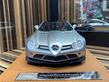 1/18 Resin Model-IVY Models Mercedes-Benz SLR McLaren 722, Star/Silver|Sold in Dturman.com Dubai UAE.