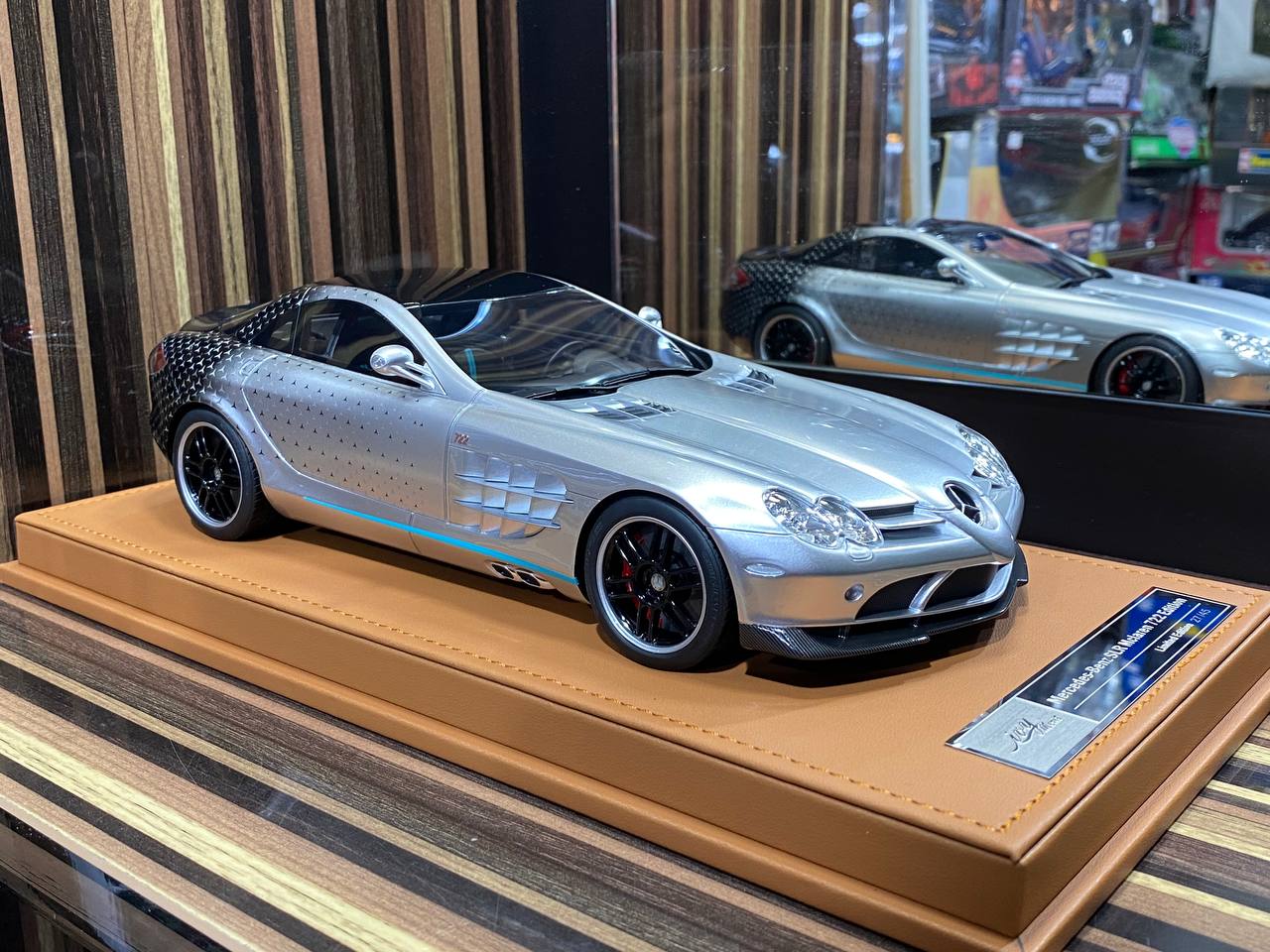1/18 Resin Model-IVY Models Mercedes-Benz SLR McLaren 722, Star/Silver|Sold in Dturman.com Dubai UAE.
