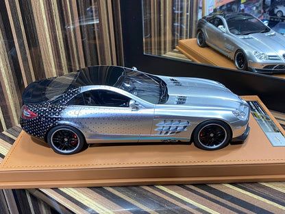 1/18 Resin Model-IVY Models Mercedes-Benz SLR McLaren 722, Star/Silver|Sold in Dturman.com Dubai UAE.