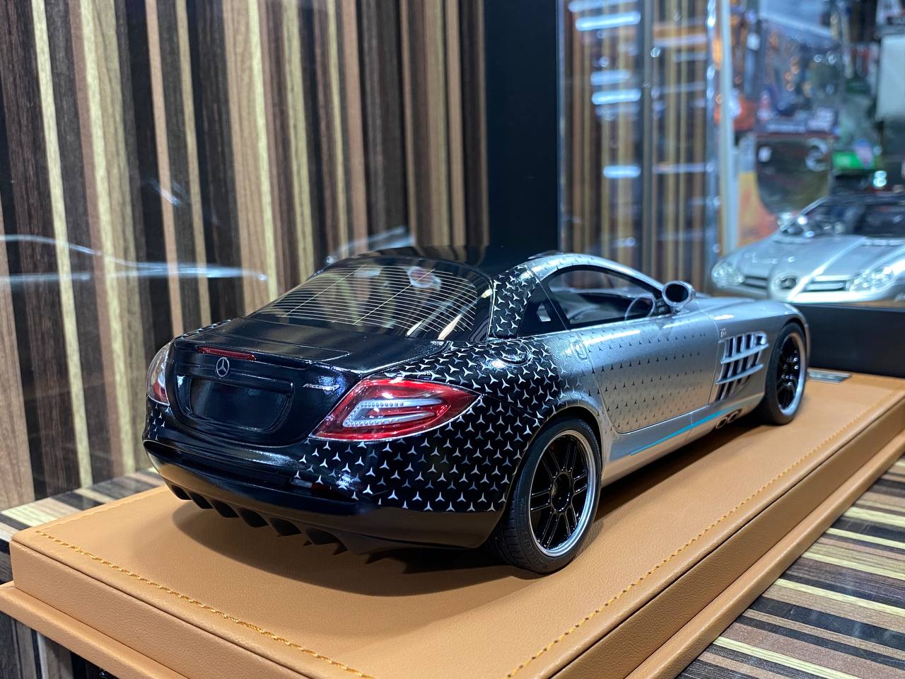 1/18 Resin Model-IVY Models Mercedes-Benz SLR McLaren 722, Star/Silver|Sold in Dturman.com Dubai UAE.