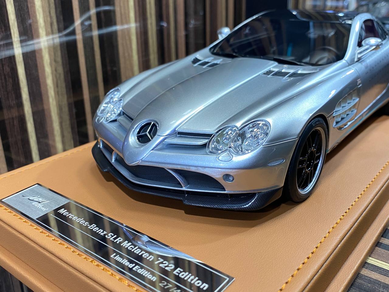 1/18 Resin Model-IVY Models Mercedes-Benz SLR McLaren 722, Star/Silver|Sold in Dturman.com Dubai UAE.