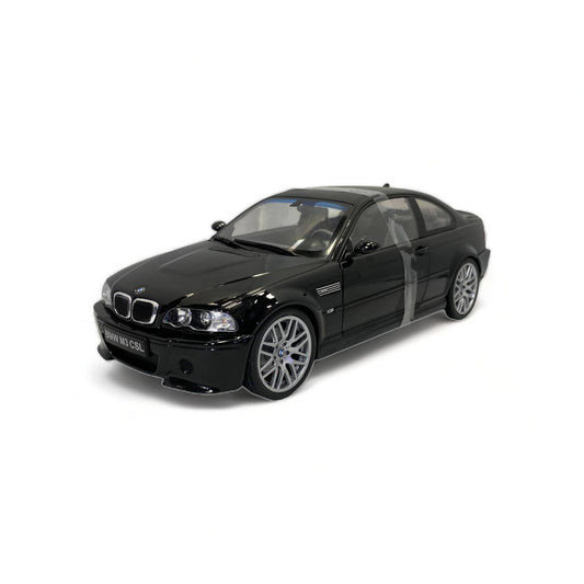 1/18 Solido BMW E46 CSL (2003) - Metal Diecast, Sleek Black|Sold in Dturman.com Dubai UAE.