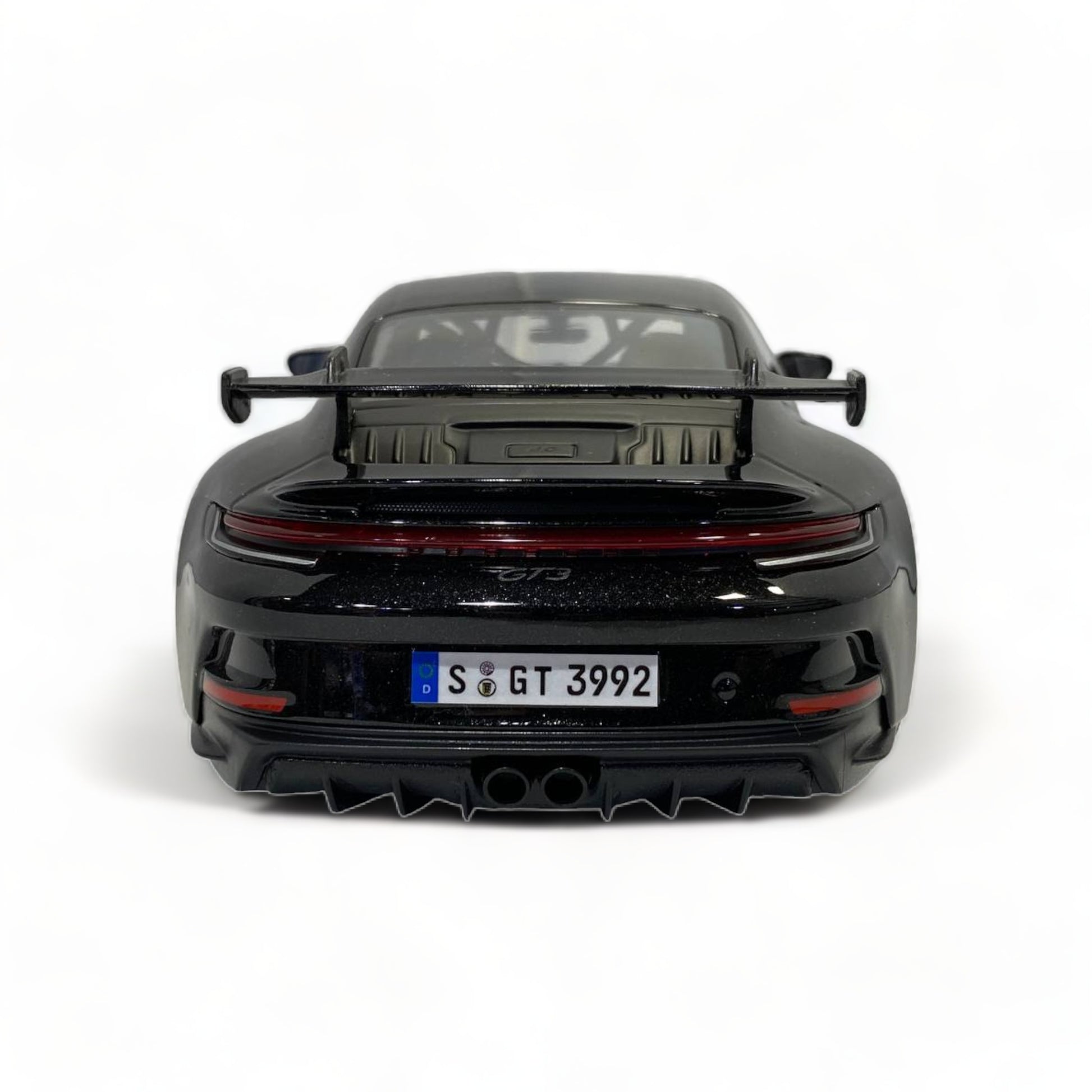 1/18 Porsche 911 GT3 Black Scale Model car by Maisto
