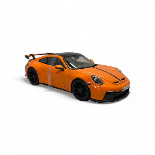 1/18 Diecast Porsche 911 GT3 Orange Maisto Scale Model Car