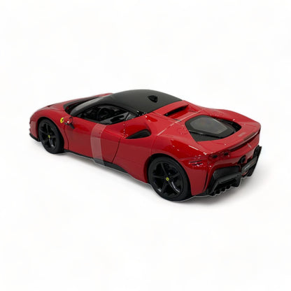1/18 Diecast Ferrari SF90 Stradale Red Bburago Scale Model Car