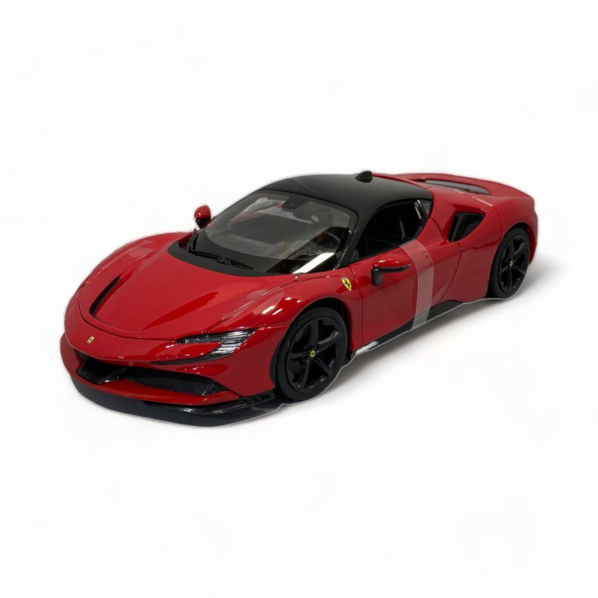 1/18 Diecast Ferrari SF90 Stradale Red Bburago Scale Model Car