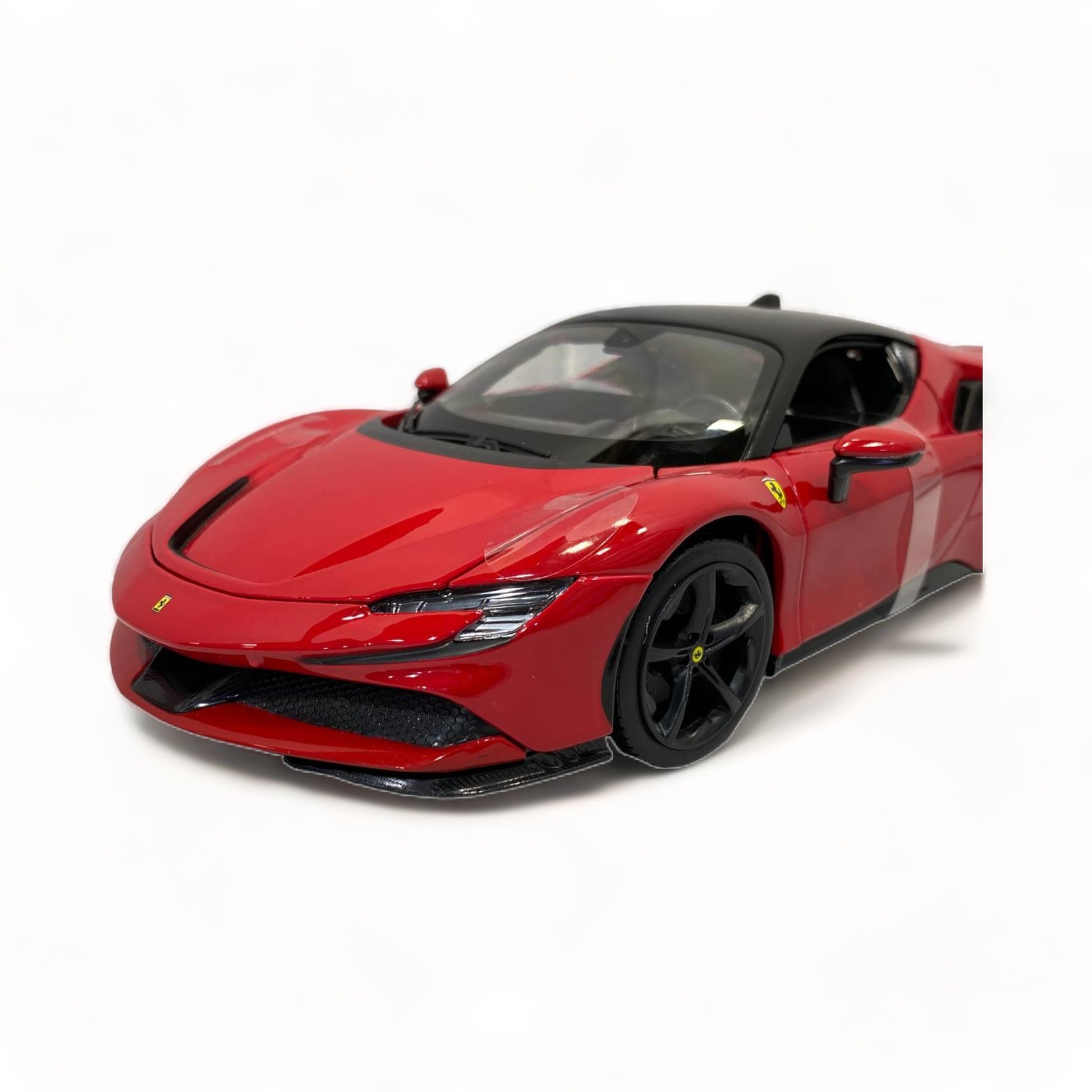 1/18 Diecast Ferrari SF90 Stradale Red Bburago Scale Model Car